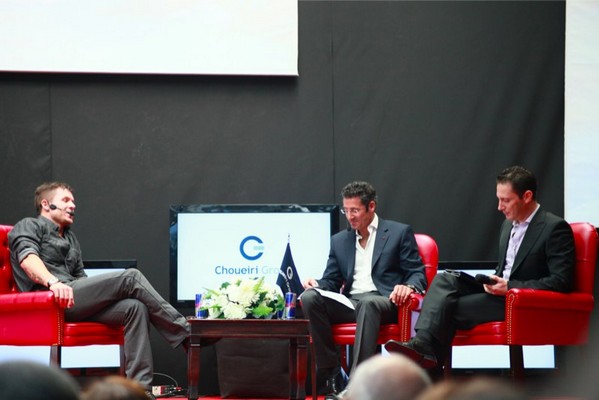 Felix Baumgartner at MENA Cristal Festival